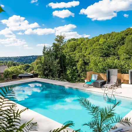 Nice Holiday Home In Nature With Sauna, Hot Tub En Swimming Pool Verviers Buitenkant foto